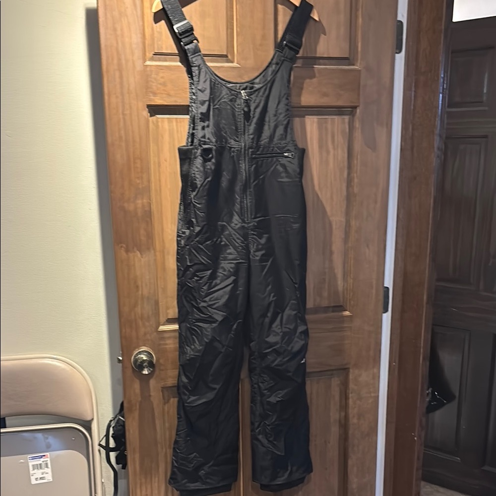 Black Ski Overalls